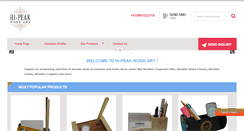 Desktop Screenshot of hipeakwood.com
